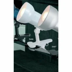 Luminaires Scandinaves-Luminaires Globo Lighting Lampe à pince Globo BASIC Blanc, 1 lumière