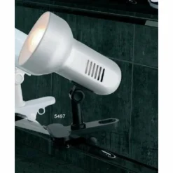 Luminaires Scandinaves-Luminaires Globo Lighting Lampe à pince Globo BASIC Argenté, 1 lumière