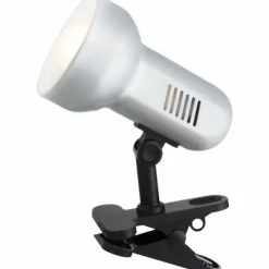 Luminaires Scandinaves-Luminaires Globo Lighting Lampe à pince Globo BASIC Argenté, 1 lumière