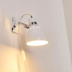 hofstein Lampe à pince Stranderott Blanc, 1 lumière