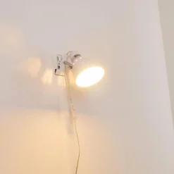 hofstein Lampe à pince Stranderott Blanc, 1 lumière