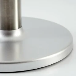 hofstein Lampe à poser Alcudia Solar LED Nickel mat, 10 lumières