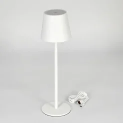 hofstein Lampe à poser Allen LED Blanc, 1 lumière