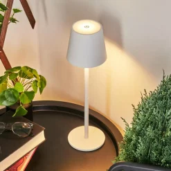 hofstein Lampe à poser Allen LED Blanc, 1 lumière