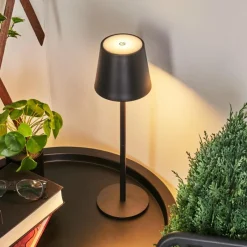 hofstein Lampe à poser Allen LED Noir, 1 lumière