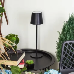 hofstein Lampe à poser Allen LED Noir, 1 lumière