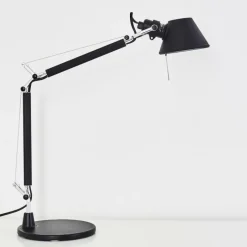 Lampe Design-Luminaires Artemide Lampe à poser Artemide TOLOMEO MICRO Noir, 1 lumière