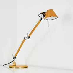 Lampe Design-Luminaires Artemide Lampe à poser Artemide TOLOMEO MICRO Jaune, 1 lumière, Changeur de couleurs