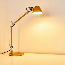 Lampe Design-Luminaires Artemide Lampe à poser Artemide TOLOMEO MICRO Jaune, 1 lumière, Changeur de couleurs