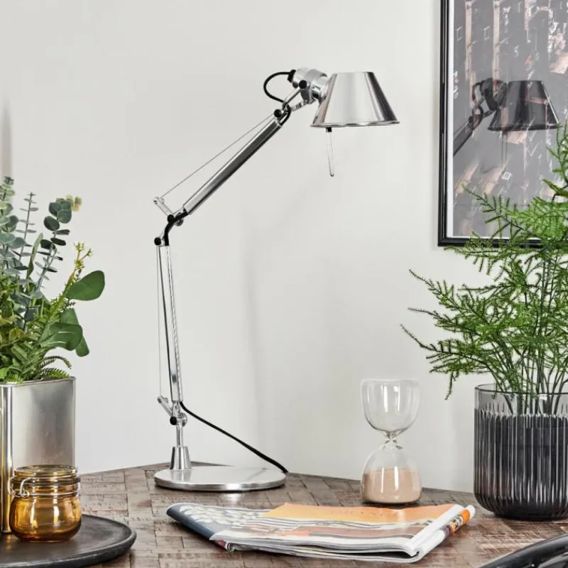 Lampe Design-Luminaires Artemide Lampe à poser Artemide TOLOMEO MICRO Aluminium, 1 lumière