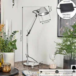 Lampe Design-Luminaires Artemide Lampe à poser Artemide TOLOMEO MICRO LED Aluminium, 1 lumière