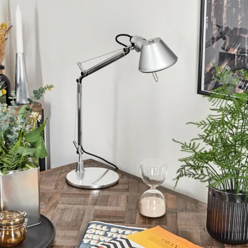 Lampe Design-Luminaires Artemide Lampe à poser Artemide TOLOMEO MICRO LED Aluminium, 1 lumière