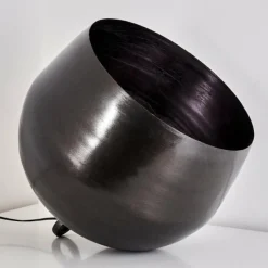 Lampes Vintages & Rétros-hofstein Lampe à poser Bluestone Acier brossé, 1 lumière