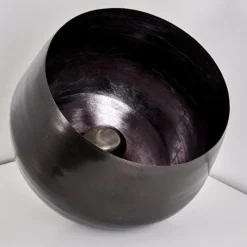 Lampes Vintages & Rétros-hofstein Lampe à poser Bluestone Acier brossé, 1 lumière