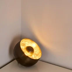 Lampes Vintages & Rétros-hofstein Lampe à poser Bluestone Acier brossé, 1 lumière