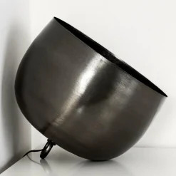 Lampes Industrielles-hofstein Lampe à poser Bluestone Acier brossé, 1 lumière