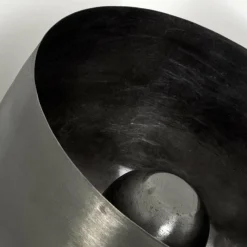 Lampes Industrielles-hofstein Lampe à poser Bluestone Acier brossé, 1 lumière