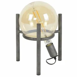 Lampes Industrielles-hofstein Lampe à poser Boschoord Rouille, 1 lumière