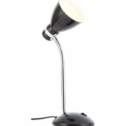 Luminaires Brilliant Lampe à poser Brilliant Allison Noir, 1 lumière* Lampes À Poser