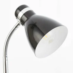 Luminaires Brilliant Lampe à poser Brilliant Allison Noir, 1 lumière* Lampes À Poser