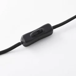 Lampes Industrielles-Luminaires Brilliant Lampe à poser Brilliant Carmen Noir, 1 lumière