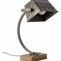 Lampes Vintages & Rétros-Luminaires Brilliant Lampe à poser Brilliant Drake Acier inoxydable, Noir, 1 lumière