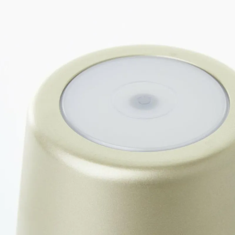 Lampes Dorées-Luminaires Brilliant Lampe à poser Brilliant Kaami LED Or, 1 lumière