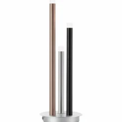 Luminaires Brilliant Lampe à poser Brilliant Living Cembalo LED Aluminium, 3 lumières* Éclairage Led