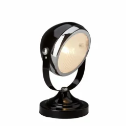 Luminaires Brilliant Lampe à poser Brilliant Rider Noir, 1 lumière