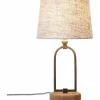 Lampes En Tissu-Luminaires Brilliant Lampe à poser Brilliant Sora Beige, 1 lumière