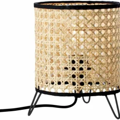 Luminaires Rustiques-Luminaires Brilliant Lampe à poser Brilliant Wiley Noir, 1 lumière