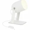 Luminaires Brilliant Lampe à poser Brilliant Yan Blanc, 1 lumière* Lampes À Poser