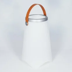 hofstein Lampe à poser Chilar LED Brun, Blanc, 1 lumière, Télécommandes, Changeur de couleurs