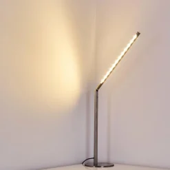 hofstein Lampe à poser Deje LED Nickel mat, 1 lumière