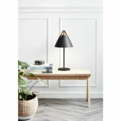 Luminaires Scandinaves-Design For The People by Nordlux Lampe à poser STRAP Noir, 1 lumière