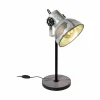 Lampes Vintages & Rétros-Luminaires Eglo Lampe à poser Eglo BARNSTAPLE Brun, Noir, 1 lumière