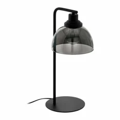 Luminaires Eglo Lampe à poser EGLO BELESER Noir, 1 lumière