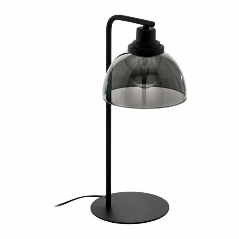 Luminaires Eglo Lampe à poser EGLO BELESER Noir, 1 lumière