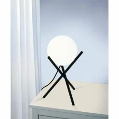 Luminaires Eglo Lampe à poser Eglo CASTELLATO Noir, 1 lumière