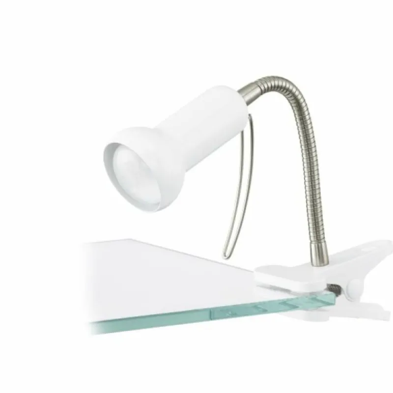 Luminaires Eglo Lampe à poser Eglo FABIO Blanc, 1 lumière* Lampes À Poser