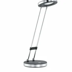 Luminaires Eglo Lampe à poser Eglo GEXO LED Chrome, Noir, 1 lumière* Éclairage Led