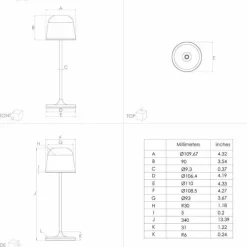 Luminaires Eglo Lampe à poser Eglo MANNERA LED Gris, 1 lumière