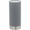 Lampes En Tissu-Luminaires Eglo Lampe à poser Eglo PASTERI Nickel mat, 1 lumière