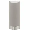 Lampes En Tissu-Luminaires Eglo Lampe à poser Eglo PASTERI Nickel mat, 1 lumière