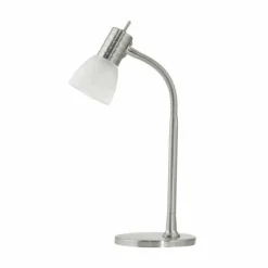 Luminaires Eglo Lampe à poser Eglo PRINCE 1 Nickel mat