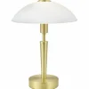 Luminaires Eglo Lampe à poser Eglo SOLO 1 Laiton, 1 lumière