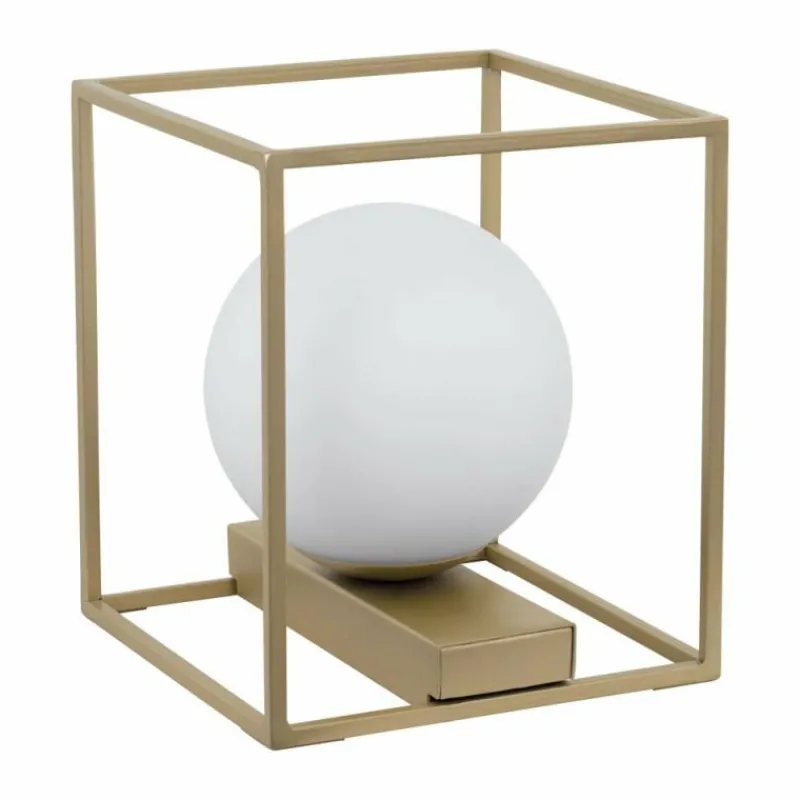 Luminaires Eglo Lampe à poser Eglo VALLASPRA Champagne, 1 lumière