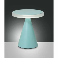 Luminaires Fabas Luce Lampe à poser Fabas Luce Neutra LED Vert, 1 lumière* Lampes À Poser