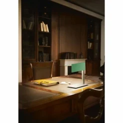 Lampes Dorées-Luminaires Fabas Luce Lampe à poser Fabas Luce Washington LED Or, Vert, 1 lumière