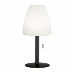 FHL easy Lampe à poser Fiumara LED Noir, 1 lumière, Télécommandes, Changeur de couleurs